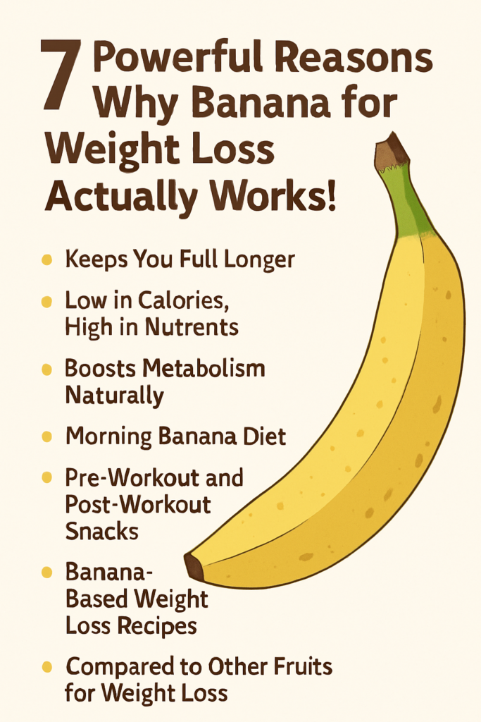banana for weight loss
